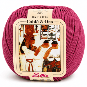 Cotone Cablé 5 ORO - Silke - Colore: 975 - TROPEA - by LacariaRicami.Store