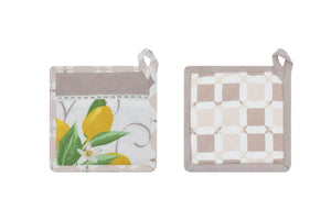 Linea CAPRI - Preziosa Home - Colore: SET 2 PRESINE (18x18) - by LacariaRicami.Store