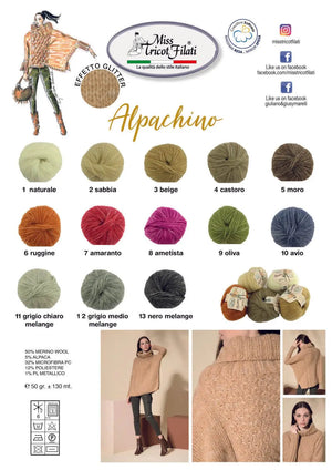 Lana ALPACHINO - Miss Tricot Filati - - LacariaRicami.Store