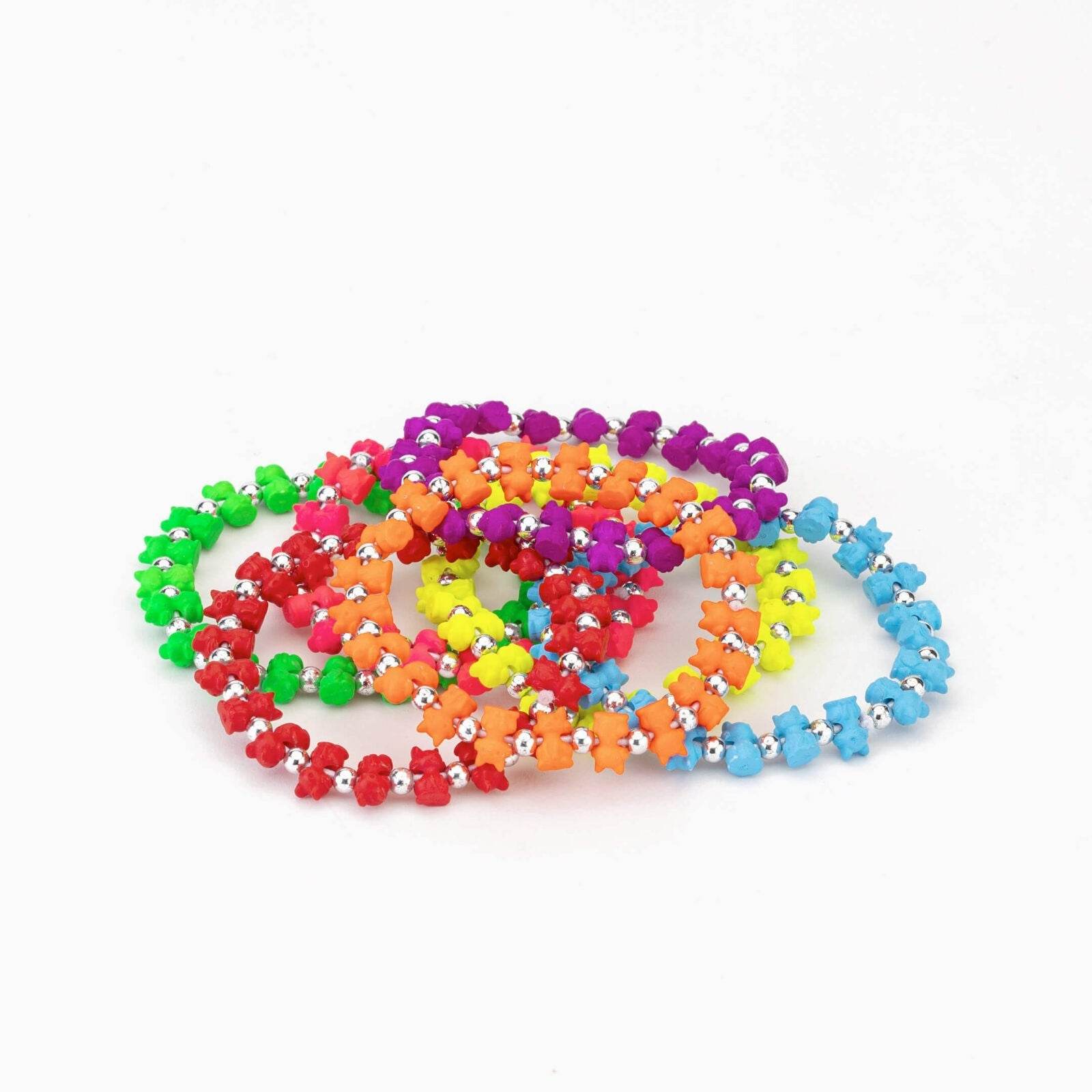 Braccialetti Trrtlz - Catz Fluo - - LacariaRicami.Store