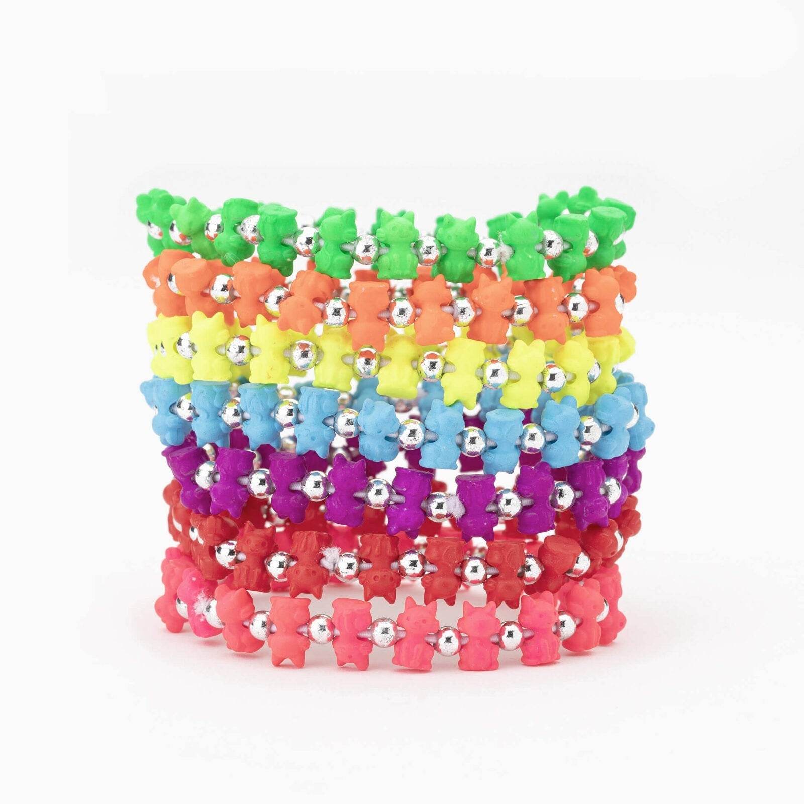 Braccialetti Trrtlz - Catz Fluo - - LacariaRicami.Store