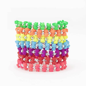 Braccialetti Trrtlz - Catz Fluo - Colore: - by LacariaRicami.Store