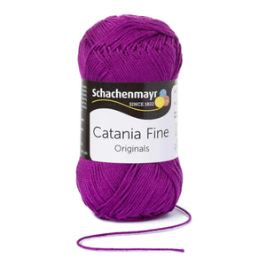 Cotone CATANIA FINE - Schachenmayr - Colore: 00366 - phlox - by LacariaRicami.Store
