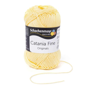 Cotone CATANIA FINE - Schachenmayr - Colore: 00370 - vaniglia - by LacariaRicami.Store