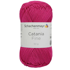 Cotone CATANIA FINE - Schachenmayr - Colore: 01021 - ciclamino - by LacariaRicami.Store