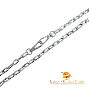 Catena per Borsa 120 Cm - IN ALLUMINIO - MAS Srl - - LacariaRicami.Store
