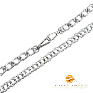 Catena per Borsa 120 Cm - IN ALLUMINIO - MAS Srl - - LacariaRicami.Store