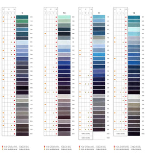 SPOLETTE Tre Cerchi Rosso - Mez Cucirini | Filato Pioniere - - LacariaRicami.Store