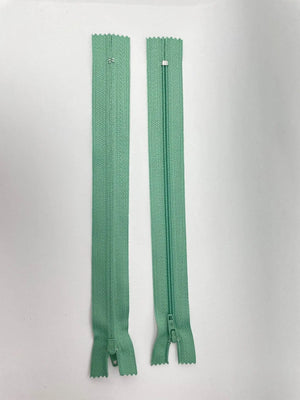 CERNIERA LAMPO 20 Cm - Colore: 004 - VERDE FELCE - by LacariaRicami.Store