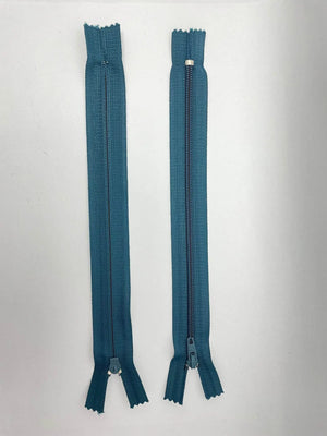 CERNIERA LAMPO 20 Cm - Colore: 005 - VERDE SCURO - by LacariaRicami.Store
