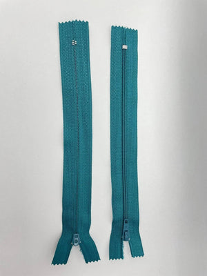 CERNIERA LAMPO 18 Cm - Colore: 020 - VERDE - by LacariaRicami.Store