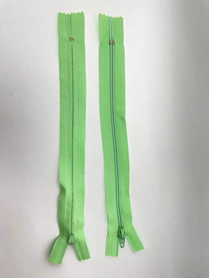 CERNIERA LAMPO 20 Cm - Colore: 020 - VERDE - by LacariaRicami.Store