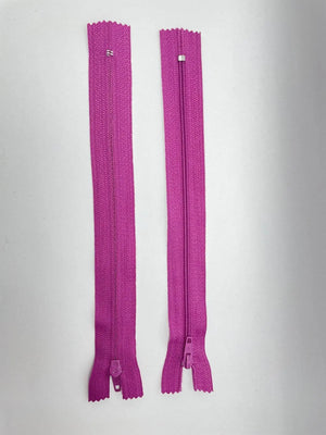CERNIERA LAMPO 20 Cm - Colore: 524 - LILLA - by LacariaRicami.Store