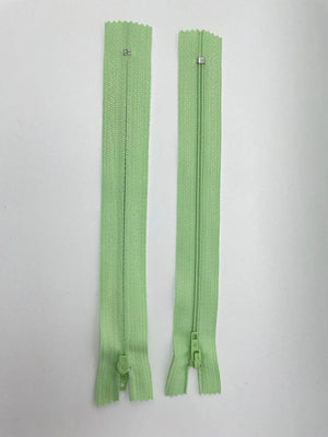 CERNIERA LAMPO 20 Cm - Colore: 532 - VERDE LIMONE - by LacariaRicami.Store