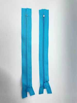 CERNIERA LAMPO 20 Cm - Colore: 547 - CELESTE - by LacariaRicami.Store