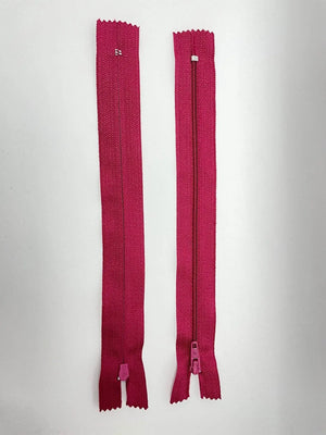 CERNIERA LAMPO 20 Cm - Colore: 853 - VIOLA - by LacariaRicami.Store