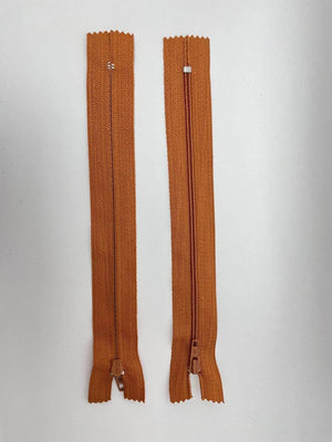 CERNIERA LAMPO 20 Cm - Colore: 856 - MARRONCINO - by LacariaRicami.Store