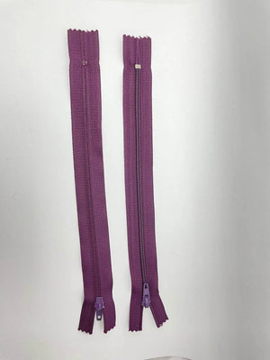 CERNIERA LAMPO 20 Cm - Colore: 865 - VIOLA - by LacariaRicami.Store
