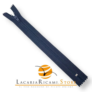CERNIERA LAMPO 20 Cm - Colore: 233 - BLU NOTTE - by LacariaRicami.Store