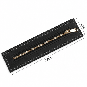 CERNIERA Per Borse (Eco Pelle) - MAF Aaccessories - Colore: 27(19)x6 Cm - NERO - by LacariaRicami.Store