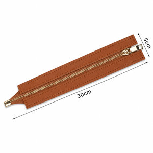 CERNIERA Per Borse (Eco Pelle) - MAF Aaccessories - Colore: 30x5 Cm - CUOIO - by LacariaRicami.Store