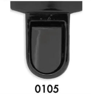 CHIUSURA A Pulsante 33X41 mm - 763128 - Colore: 0105 - CANNA DI FUCILE - by LacariaRicami.Store
