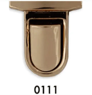 CHIUSURA A Pulsante 33X41 mm - 763128 - Colore: 0111 - ORO - by LacariaRicami.Store