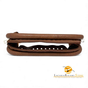 CHIUSURA Rettangolare 20x9 Cm Ricoperta con ZIP - Mas Srl - LacariaRicami.Store