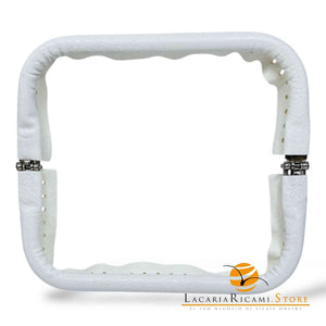 CHIUSURA A Molla Rettangolare 20x9 cm Ricoperta in Ecopelle - Mas Srl - LacariaRicami.Store