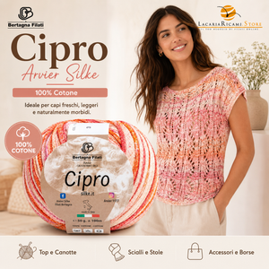 Cotone CIPRO - Bertagna Filati - Colore: - by LacariaRicami.Store
