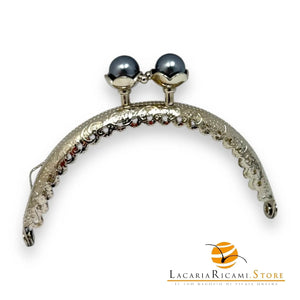 CLIK CLAK Ovale Perla 8,5x4,7 Cm - - LacariaRicami.Store