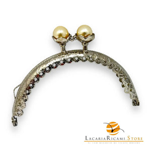 CLIK CLAK Ovale Perla 8,5x4,7 Cm - - LacariaRicami.Store