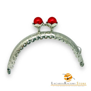 CLIK CLAK Ovale Perla 8,5x4,7 Cm - - LacariaRicami.Store