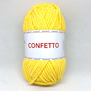 Ciniglia CONFETTO - Tropical Lane - Colore: 29 - GIALLO - by LacariaRicami.Store