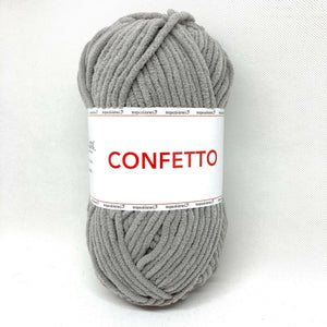 Ciniglia CONFETTO - Tropical Lane - Colore: 31 - GRIGIO - by LacariaRicami.Store