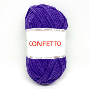 Ciniglia CONFETTO - Tropical Lane - Colore: 42 - VIOLA - by LacariaRicami.Store