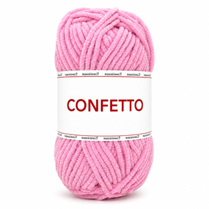 Ciniglia CONFETTO - Tropical Lane - Colore: 40 - ROSA - by LacariaRicami.Store