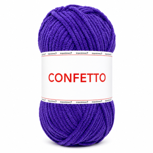 Ciniglia CONFETTO - Tropical Lane - Colore: 42 - VIOLA - by LacariaRicami.Store
