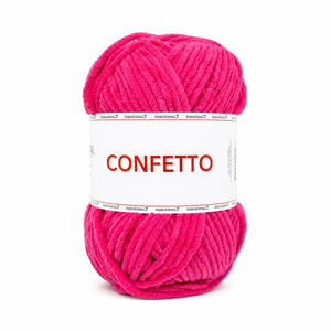 Ciniglia CONFETTO - Tropical Lane - Colore: 46 - FUCSIA - by LacariaRicami.Store