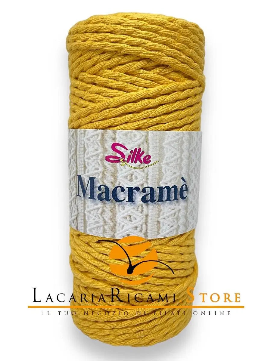 CORDINO Macramè - Silke - - LacariaRicami.Store