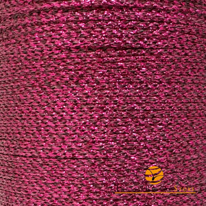 Cordino FIREFLY LUREX - MAS Srl - Colore: 74 - FUXIA (400 gr) - by LacariaRicami.Store