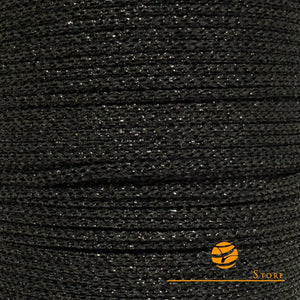 Cordino FIREFLY LUREX - MAS Srl - Colore: 81 - NERO (400 gr) - by LacariaRicami.Store