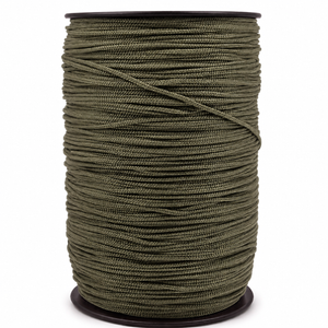 CORDINO THAI IN ROCCHE da 500 grammi - MAS Srl - Colore: 52 - VERDE MILITARE - by LacariaRicami.Store