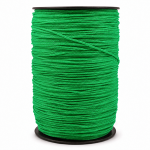 CORDINO THAI IN ROCCHE da 500 grammi - MAS Srl - Colore: 80 - VERDE BANDIERA - by LacariaRicami.Store