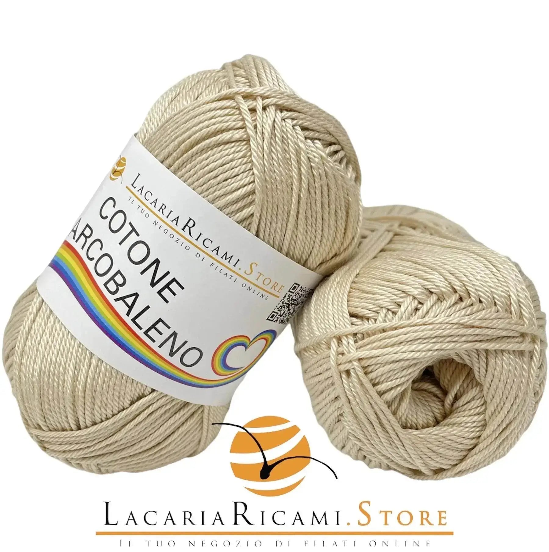 Cotone ARCOBALENO - LacariaRicami.Store - - LacariaRicami.Store