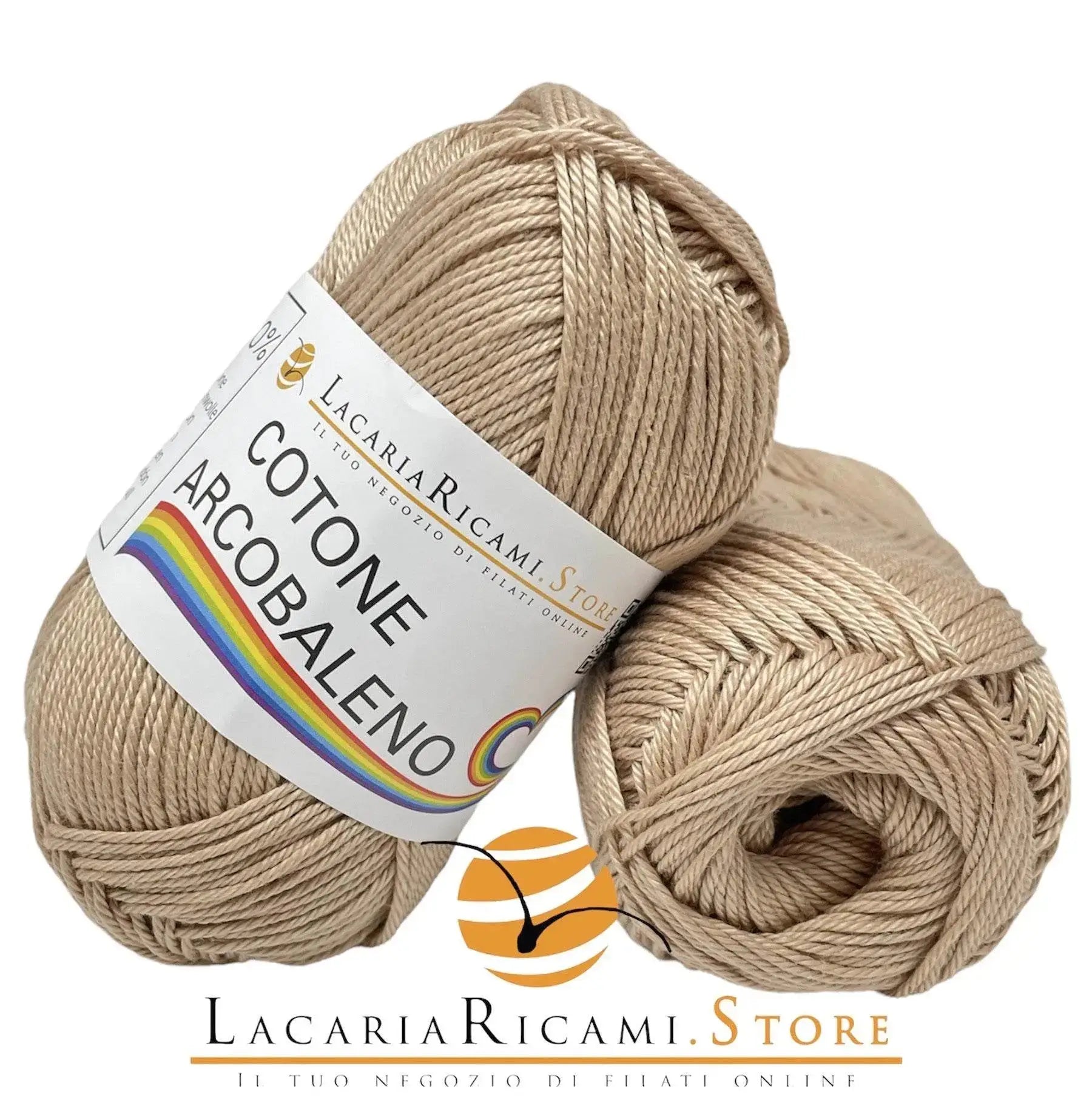 Cotone ARCOBALENO - LacariaRicami.Store - - LacariaRicami.Store