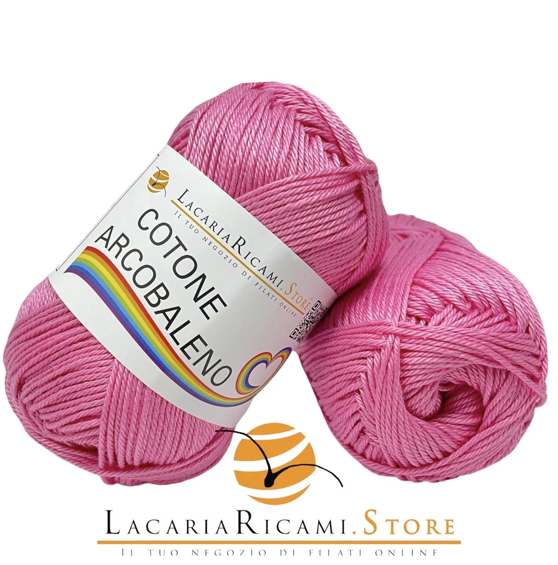 Cotone ARCOBALENO - LacariaRicami.Store - - LacariaRicami.Store