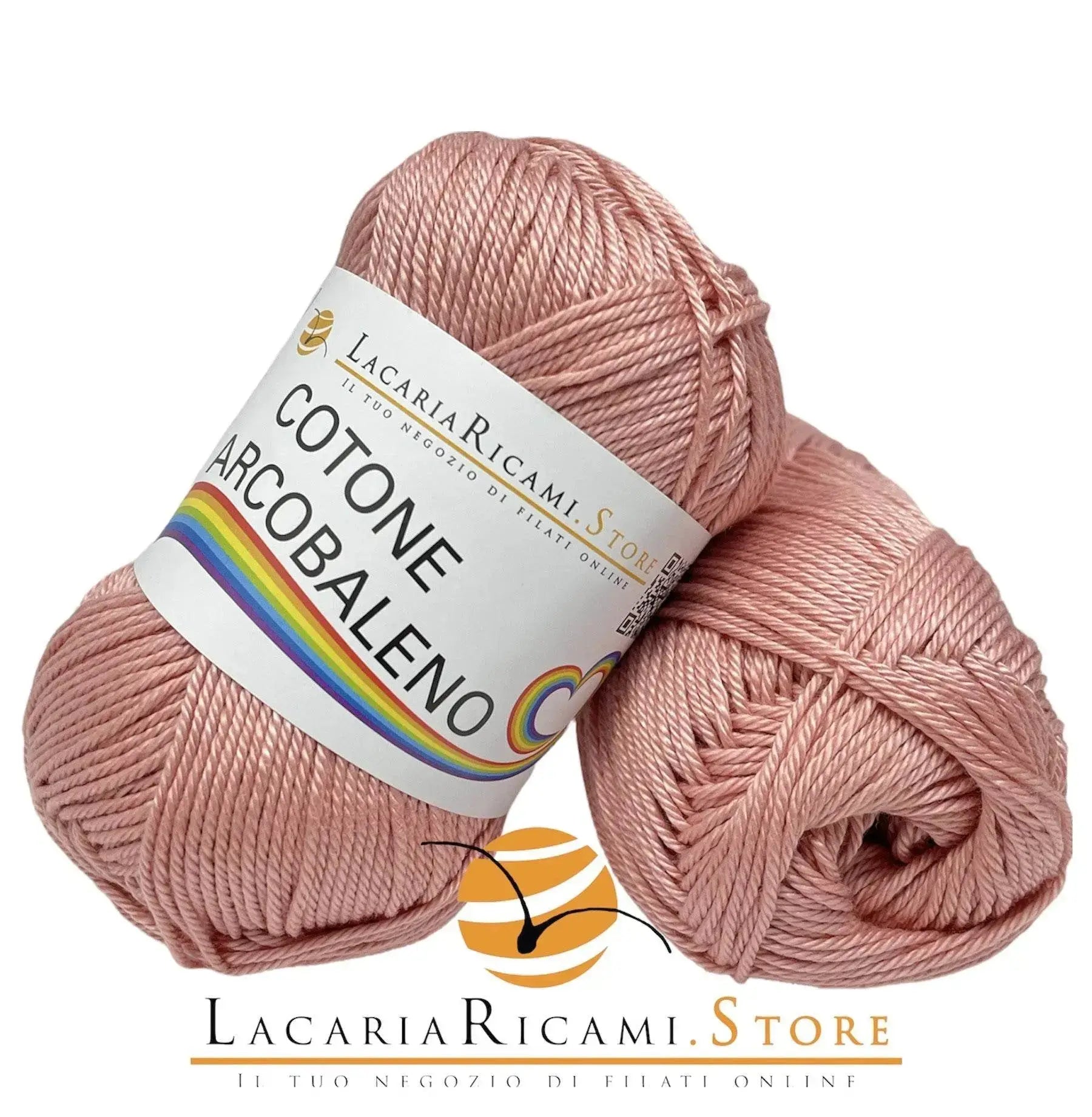 Cotone ARCOBALENO - LacariaRicami.Store - - LacariaRicami.Store
