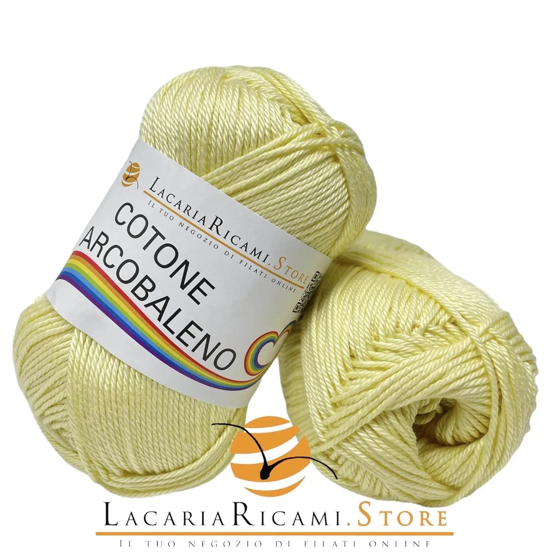 Cotone ARCOBALENO - LacariaRicami.Store - - LacariaRicami.Store