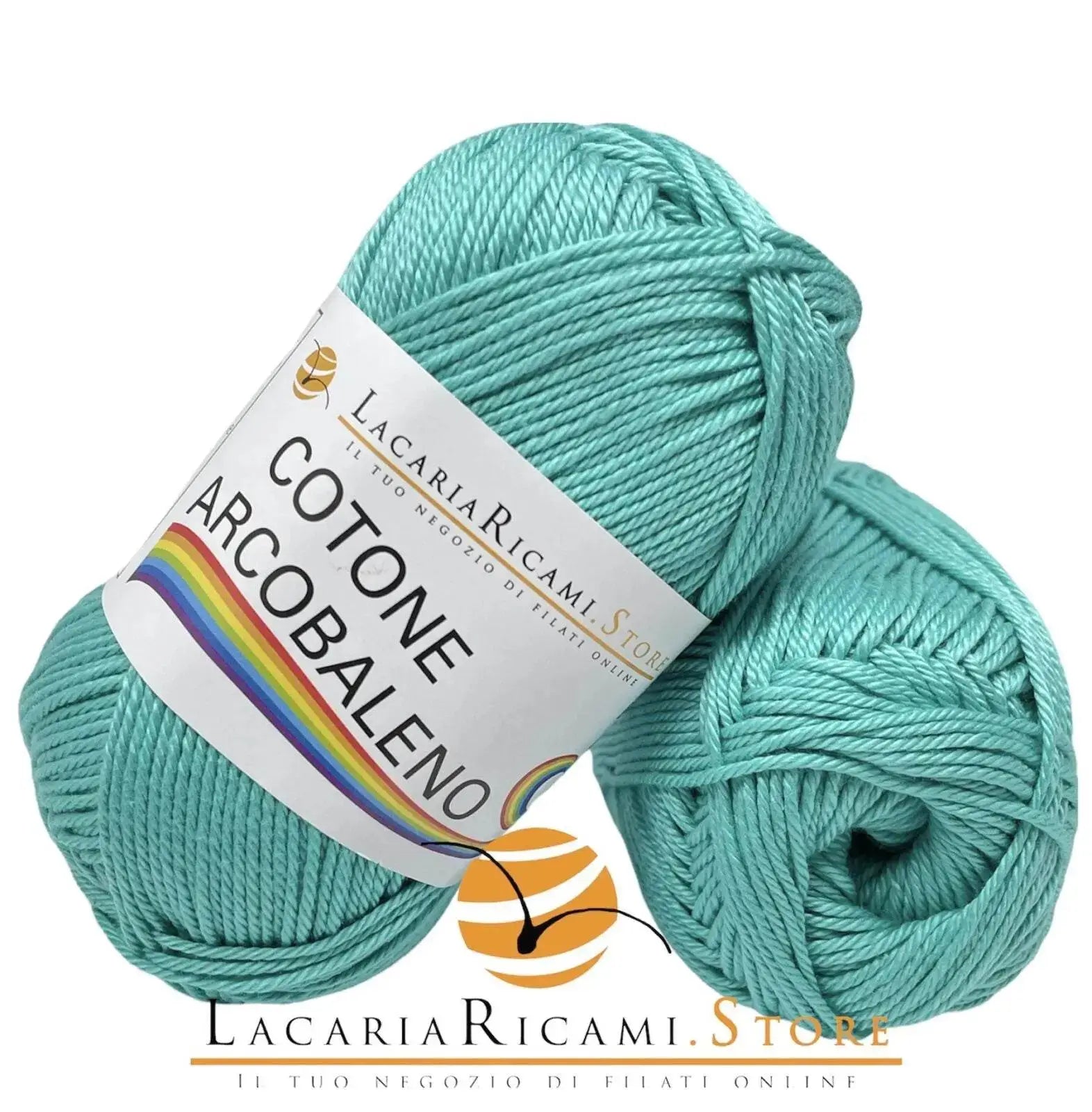 Cotone ARCOBALENO - LacariaRicami.Store - - LacariaRicami.Store